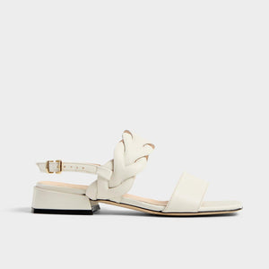 Ilaria flat cream sandal - MADE THE EDIT
