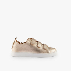 Maison Toufet Julianne Gold Metallic sneaker