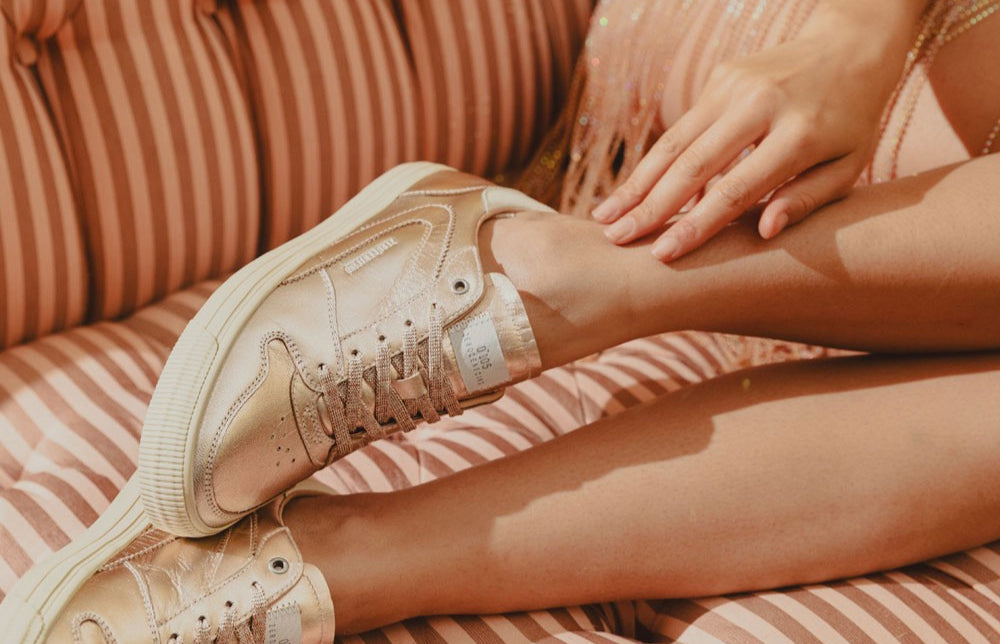 0-105 Julia Rose Gold Sneaker