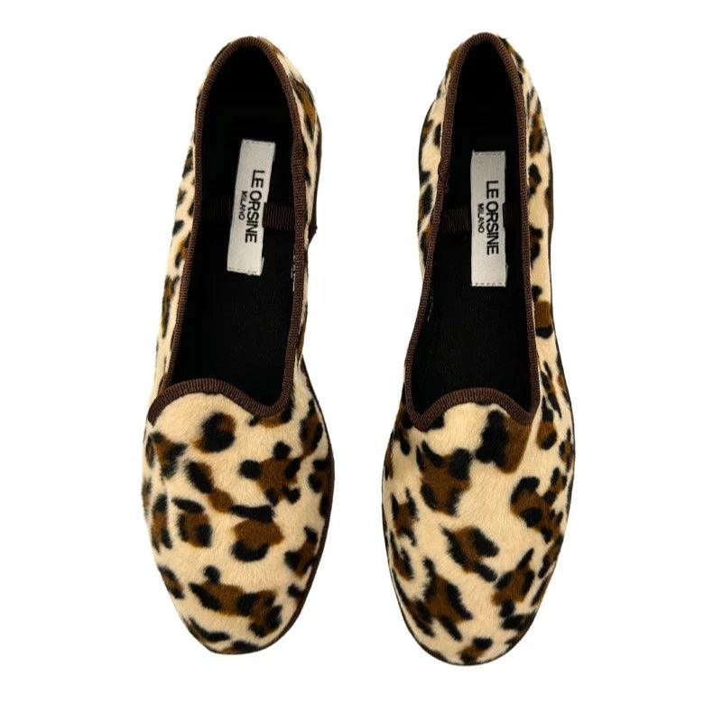 Le Orsine Leopard print slipper - MADE THE EDIT