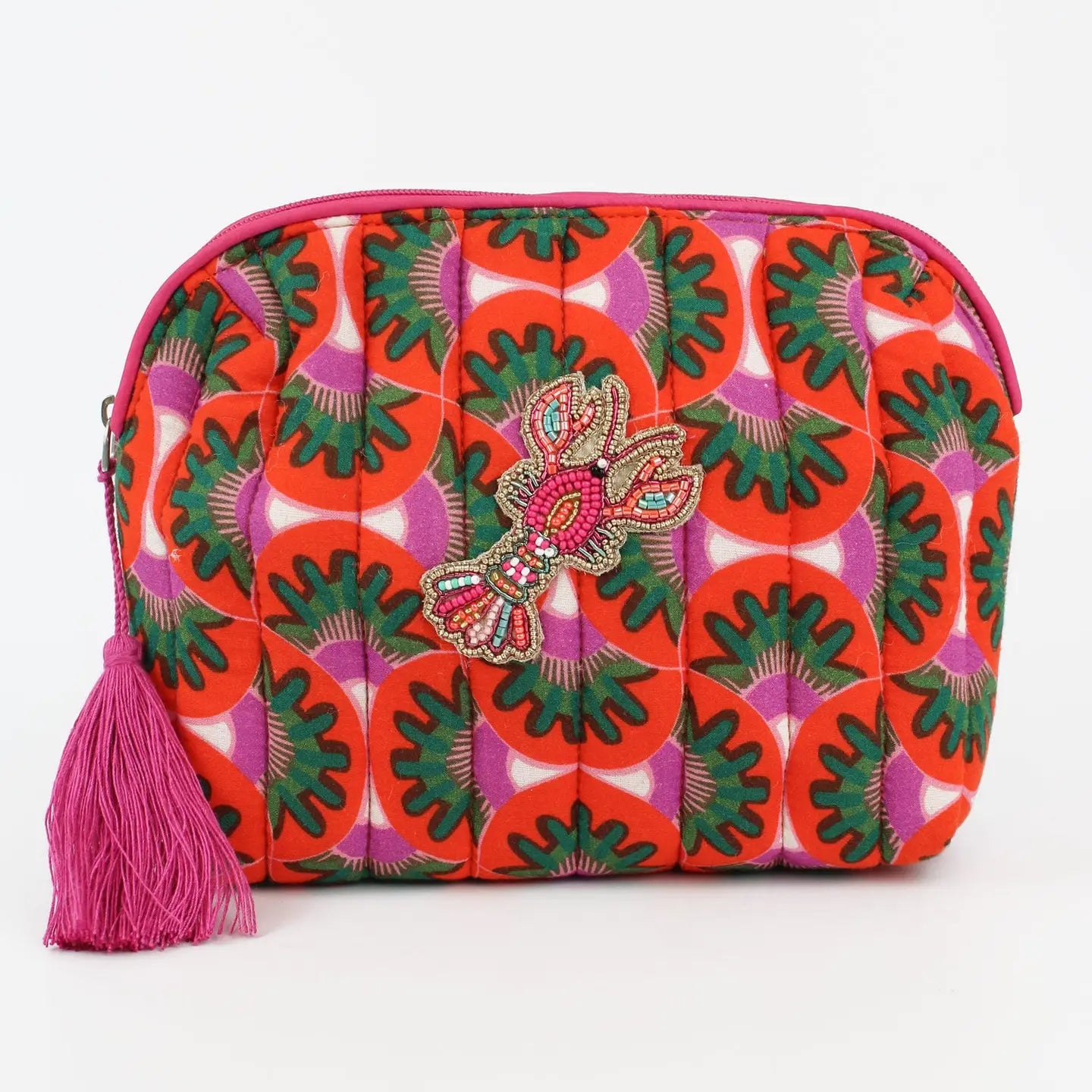 Lobster makeup bag