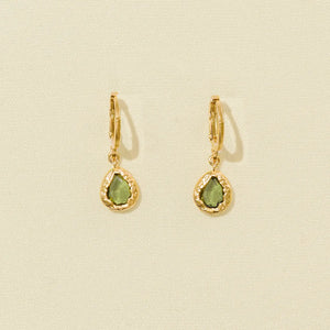 Agapée Lysia Green Crystal Earrings