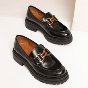 Maison Toufet Naomie Black Loafer - MADE THE EDIT