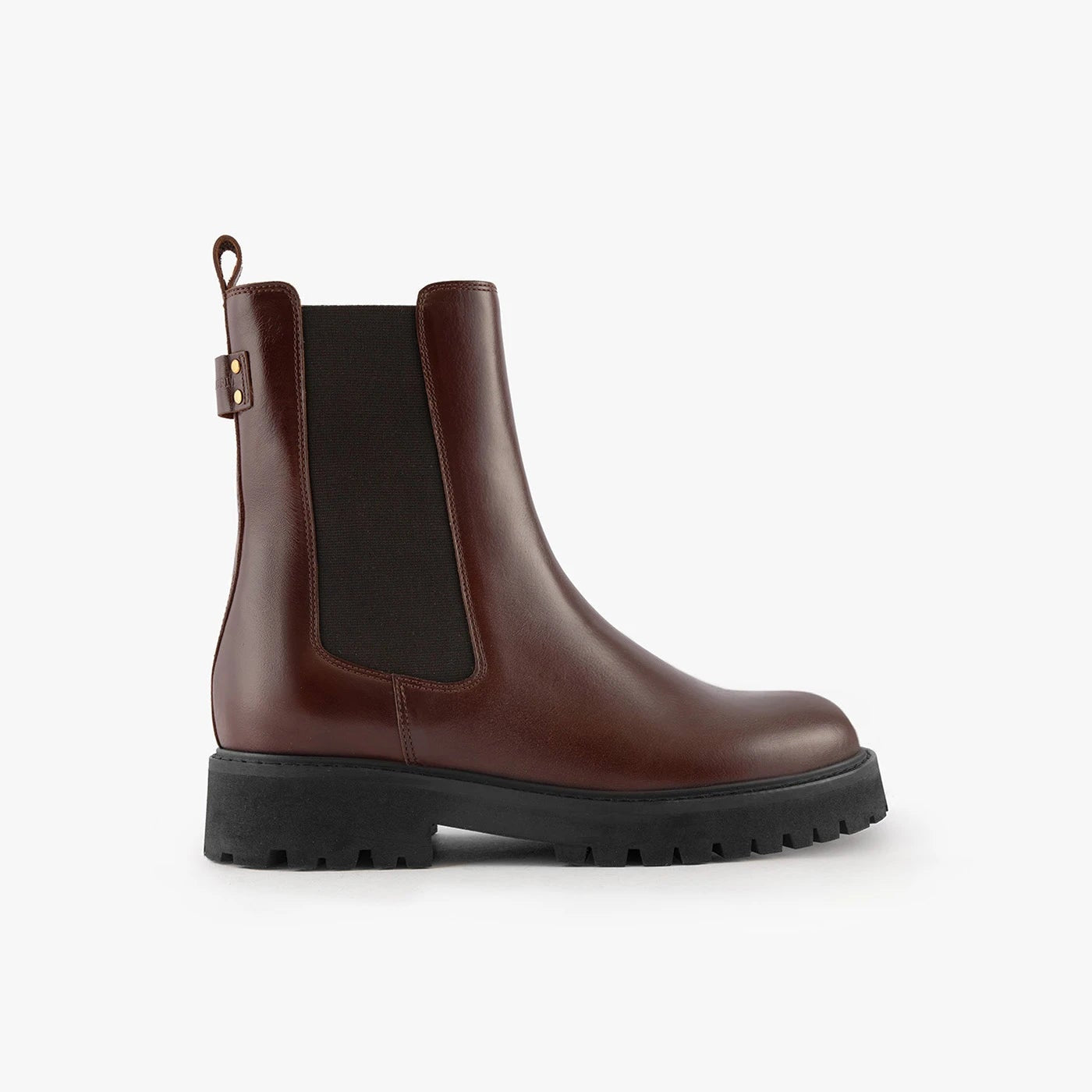 brown chelsea boot