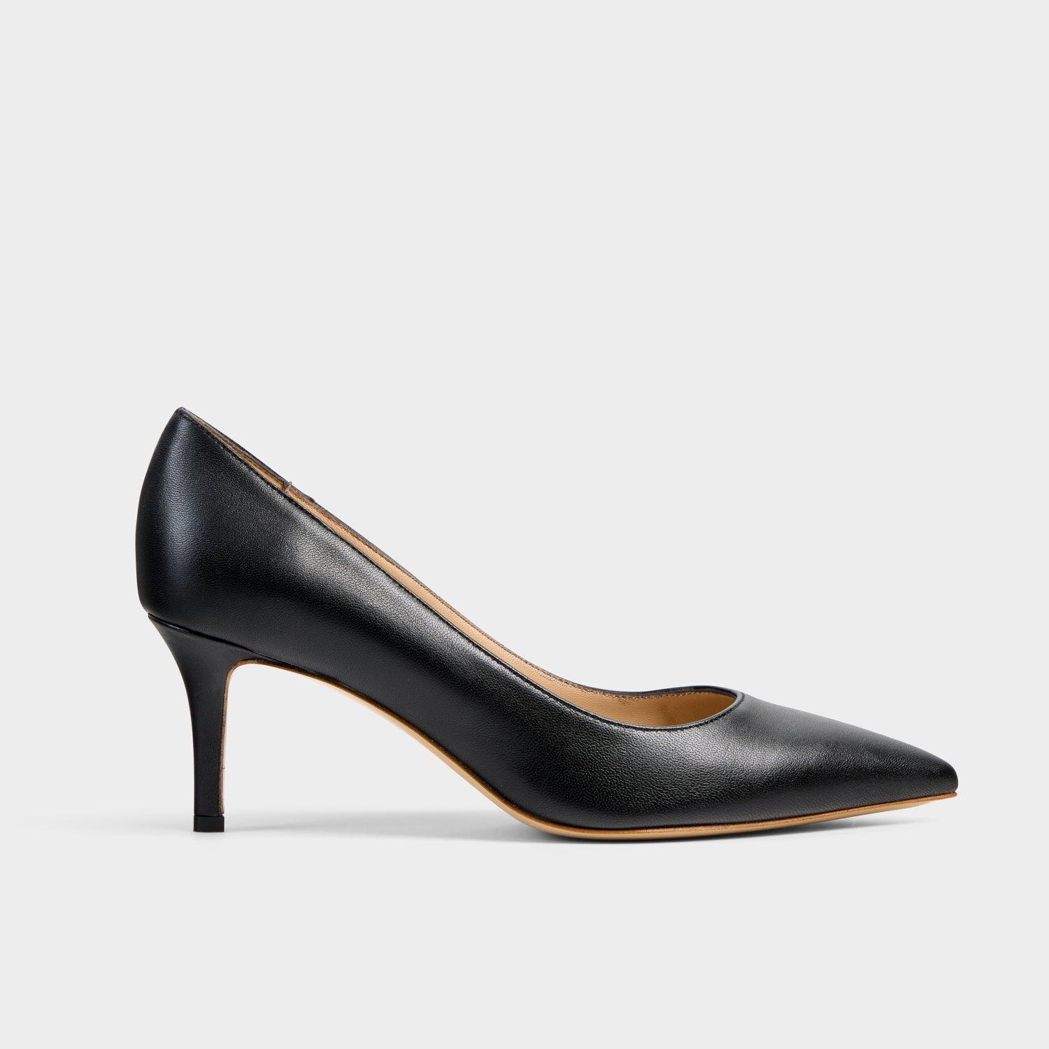 Milly black pump heel - MADE THE EDIT