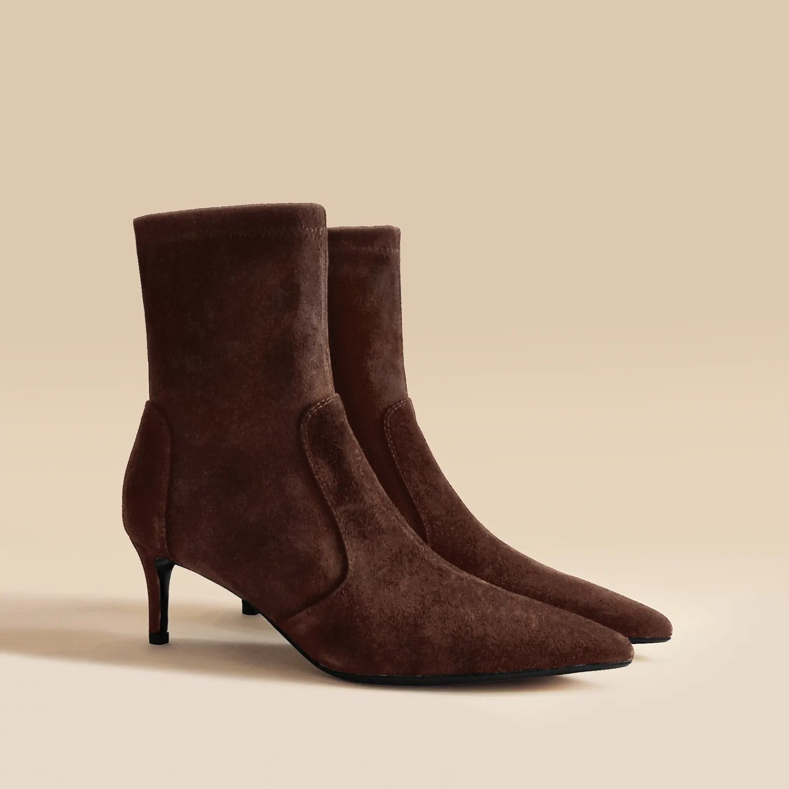 Ophelia Low chocolate brown ankle boot