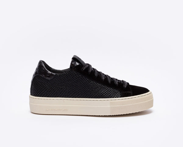 Ladies black 'thea trainers best sale