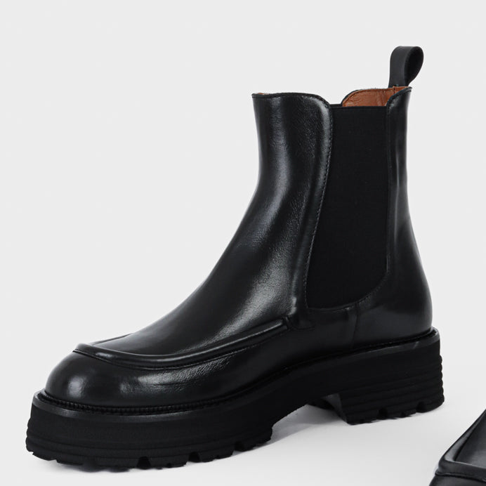 Bukela Riva Black Leather Boot