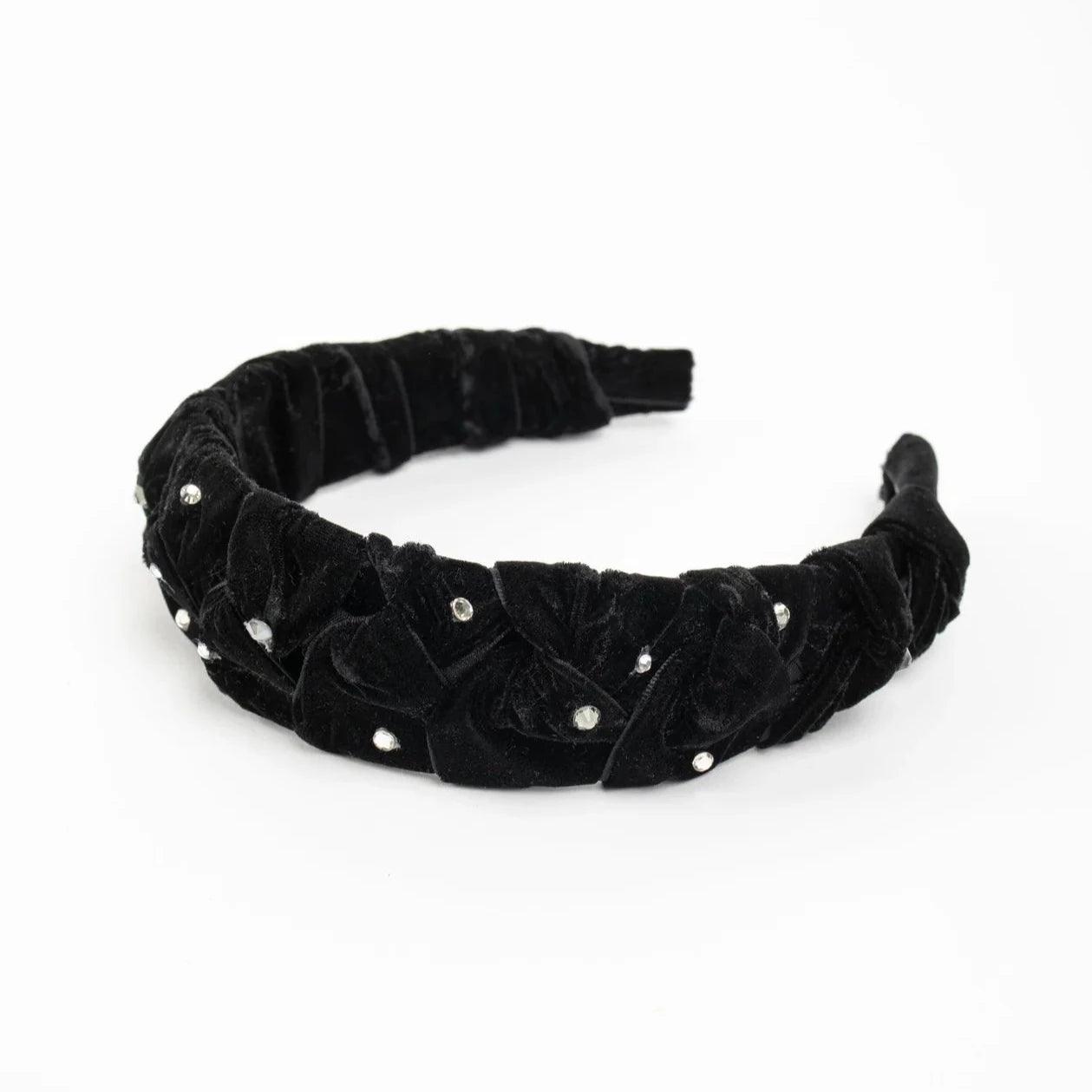 Ruched velvet headband - MADE THE EDIT