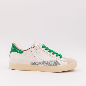 0-105 SC06 White and Green sneaker