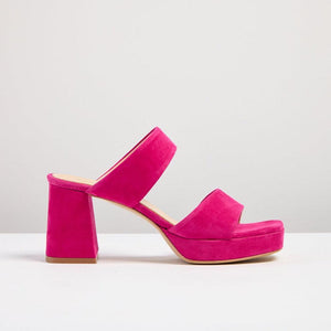Zara Hot Pink Platform sandal - MADE THE EDIT