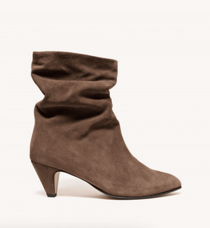Anonymous Copenhagen Dark Taupe Suede Vully Boot - MADE THE EDIT