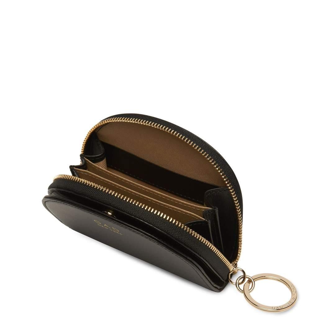 Dia Mini Mirror Wallet in Black - MADE THE EDIT