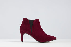 Elisa Bordeaux red Boot - MADE THE EDIT