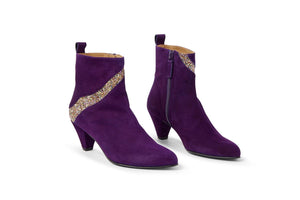 Emma Go Andrea Purple Sparkle Ankle Boot - MADE THE EDIT