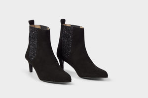 Eloise black suede - MADE THE EDIT