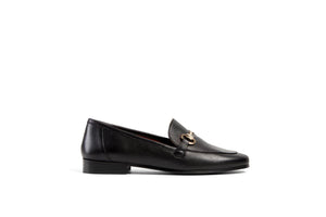 Maison Toufet Clemence Black Nappa Loafer - MADE THE EDIT
