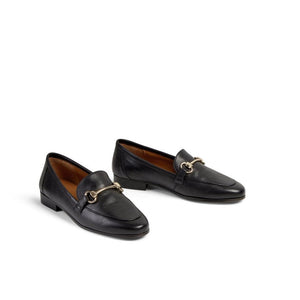 Maison Toufet Clemence Black Nappa Loafer - MADE THE EDIT
