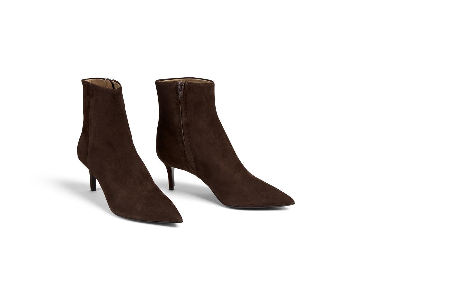 Oscar Brown Suede Ankle Boot - MADE THE EDIT