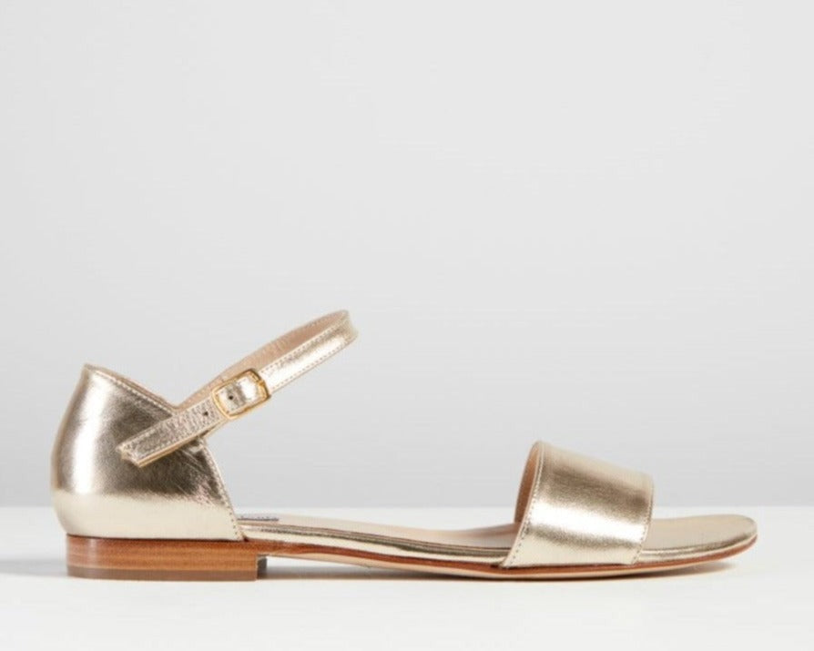 Rosy Champagne Gold Sandal - MADE THE EDIT