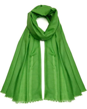 Somerville Scarves- Neon Green Pashmina - MADE THE EDIT