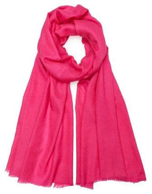 Somerville Scarves- Neon Pink Pashmina - MADE THE EDIT