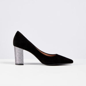 Thelma Black Suede Sparkle - MADE THE EDIT